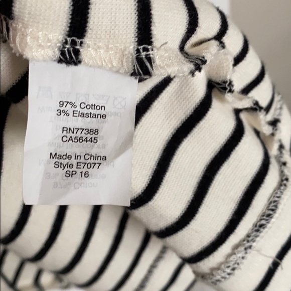 J. Crew Factory striped 3/4 length sleeve dress - Picture 3 of 3